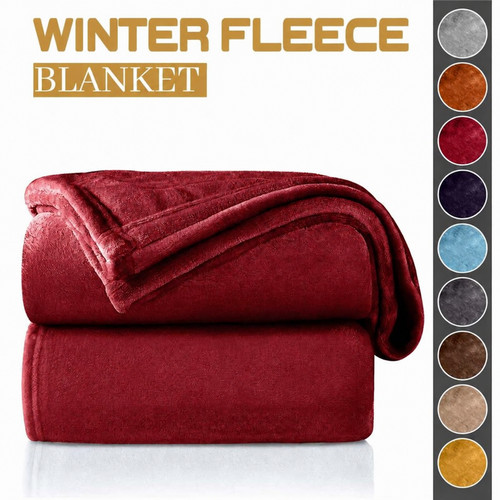 Faux fur throw blanket luxury - faux,