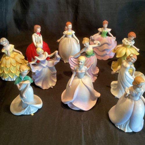 Figurines flower maidens - maidens, of