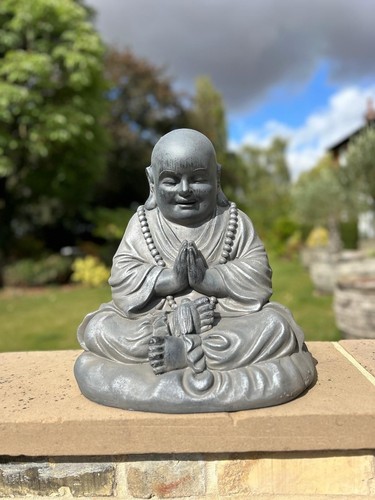 Fat buddha garden ornament - buddha,