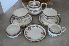 VINTAGE AYNSLEY TEAPOT SET FOR TWO A4950