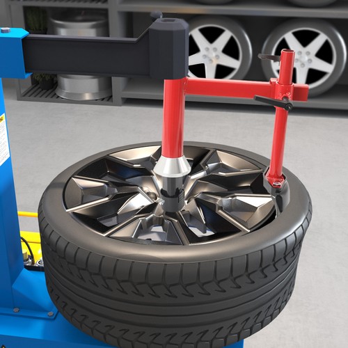 Manual tire changer - manual, head