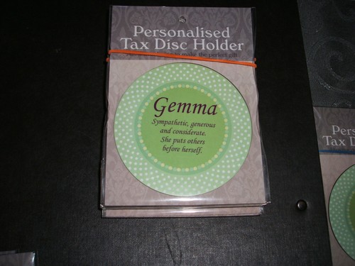 Tax disc holder magnetic - disc, holder..