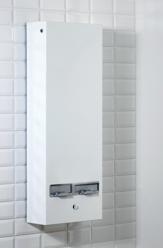 Washroom vending machine dual - vending, machine,