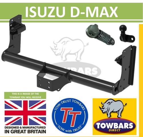 Towbar for isuzu max 2012 - isuzu, d-max