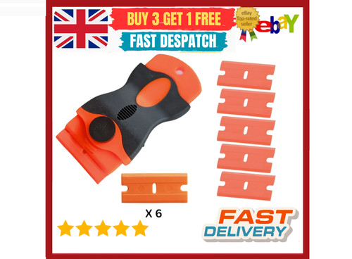 Plastic scraper tool - plastic, glass