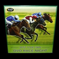 Host Your Own Race Night DVD Game Horse Racing Betting New & Sealed