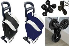 Shopping Trolley 6 Wheel  Cart  Folding Tri Wheel Stair Climbing or Curb Grocery