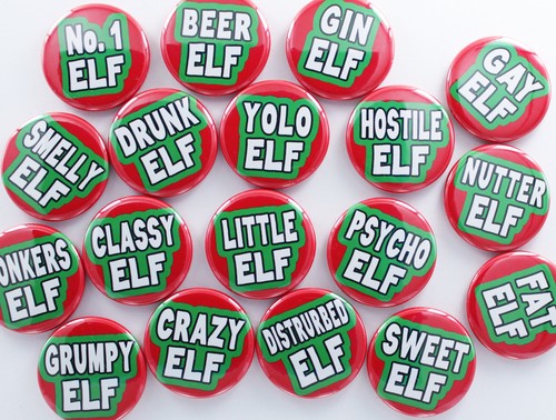 Christmas elf badges good - christmas, badges!