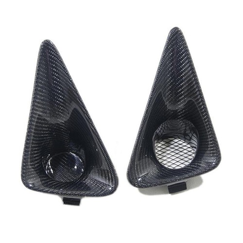 Carbon fiber front fog light - carbon,