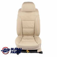Front Seat BMW E60 E61 LCI Cream Beige Leather Left N/S Memory Heated Lumbar