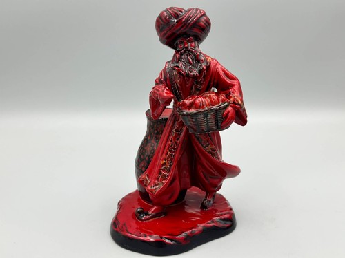 Royal doulton flambe figure - flambe,