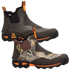 Rouchette Mens Clean Wild Ankle Boots Waterproof Garden Wellies Self Cleaning