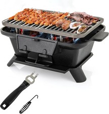 Portable Cast Iron Hibachi BBQ