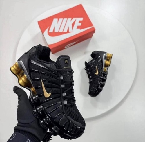 Nike shox black - black, university