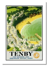 Tenby Railway Vintage Advert