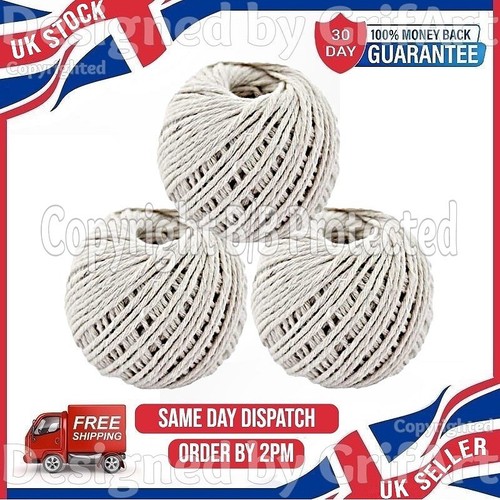 Balls string 180m white - 3, of