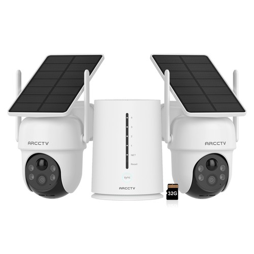 Anran cctv solar outdoor - cctv,