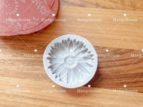 Sunflower silicone fondant - sunflower,