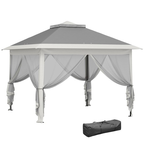 Outsunny pop gazebo height - gazebo,