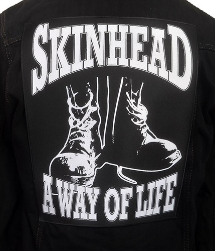 Skinhead sew back - patch, |