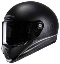 HJC V10 TAMI BLACK MATT FULL FACE VINTAGE RETRO CLASSIC STYLE MOTORCYCLE HELMET