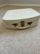 Vintage White Vanity Case