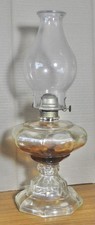 Vintage Glass Paraffin Oil