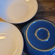 3 x Denby Imperial Blue Pasta