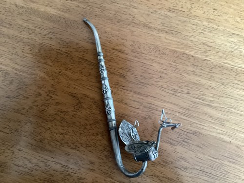 Antique chinese paktong pipe - paktong,