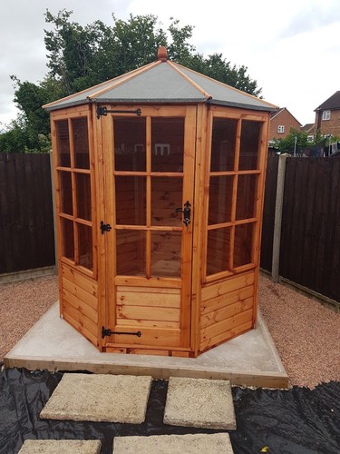 Octagonal summer house - octagonal,