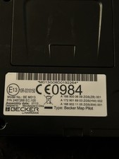 ✅GENUINE MERCEDES A, C SLK, BECKER MAP PILOT, Brand New Battery, A166 900 06 09