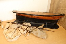 Antique Pond Yacht Early 20th