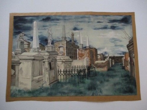 Zane 1940 painting grave - zane,