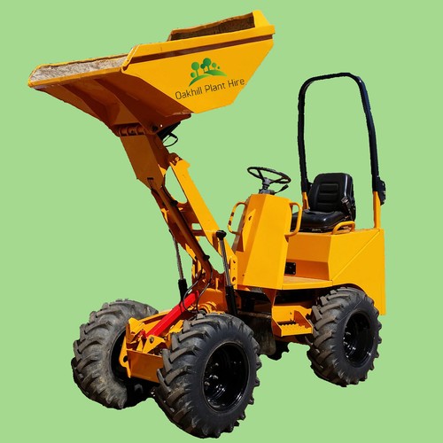 1ton skip loading dumper hire - 1ton,