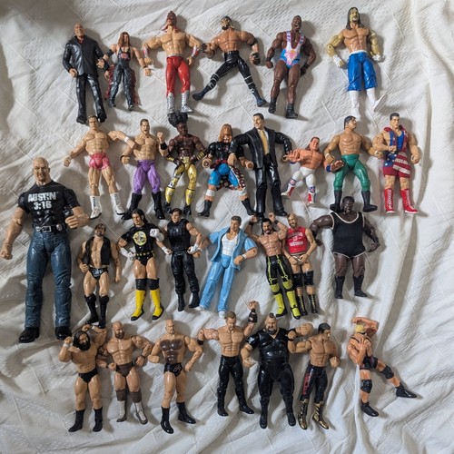 Wwe wwf wcw wrestling - wrestling, figures