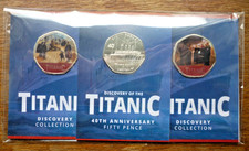 2025 Guernsey Titanic 50p Coin