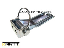 7" Tailgate Door Drop Side Hinge 18cm Bracket Holder Pin Trailer Kartt Set