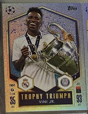 Trophy Triumph Vini Jr Match Attax 2024/2025 Real Madrid 24/25 # 437