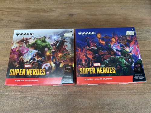 Mtg marvel super heroes - super, scene