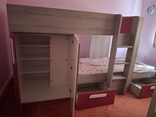 High sleeper bunk bed 2 - sleeper,