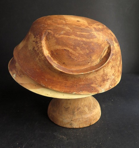 1930s 1940s hat block - a, 1930s/1940s