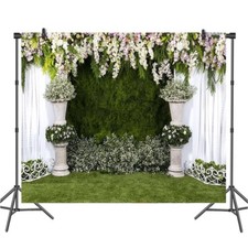 Wedding backdrop 6ft 9ft - wedding, x