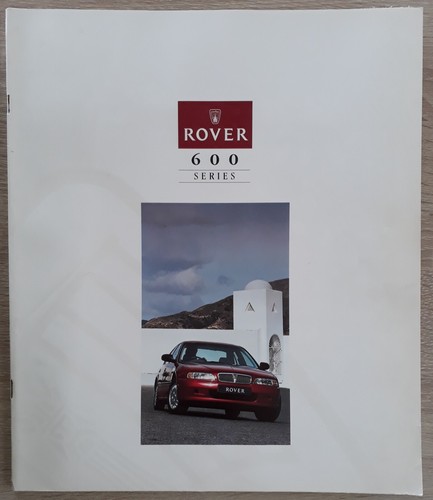 Rover 600 range - 600, brochure
