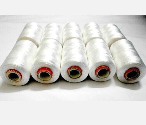 Silk white thread - thread, for
