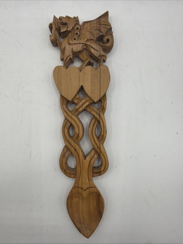 Welsh love spoon handcrafted - welsh,