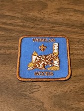 Vintage Webelos Uniform Scouting Stearns Brook Beaver Chewing Log