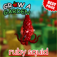 Ruby Squid - Grow A Garden | GAG | Cheapest