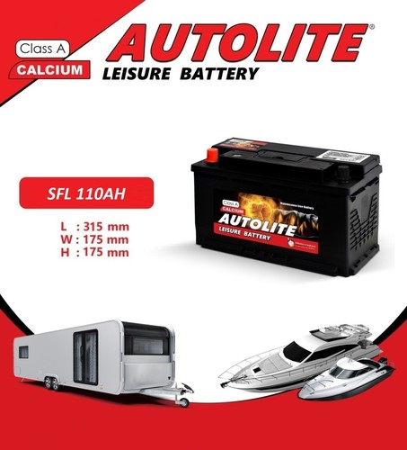 12v 110ah leisure battery - 110ah,