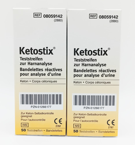 Ketostix test strips box - ketostix, of
