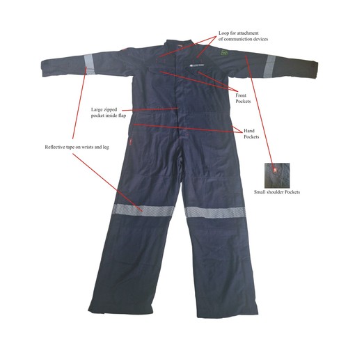 Mens work coveralls - coveralls, zip